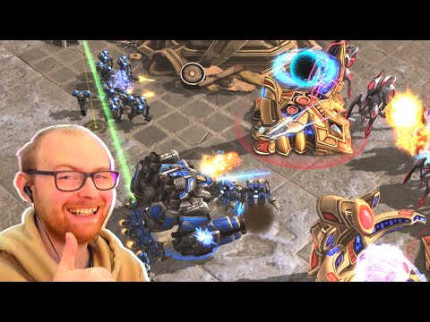 I Just Thor Rushed The European Champion! (Speedrunning SC2)