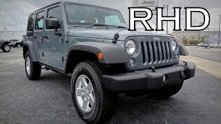 2014 JEEP WRANGLER UNLIMITED SPORT RIGHT HAND DRIVE MAIL CARRIER RHD