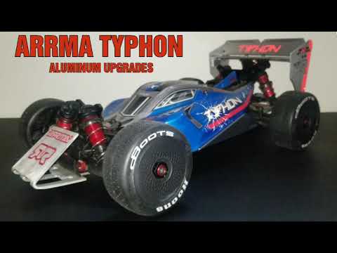 ARRMA TYPHON ALUMINUM UPGRADES