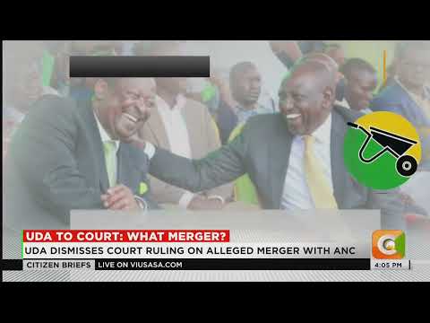 UDA dismisses High Court ruling on alleged ANC merger