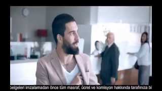 Arda Turan ile Türkiye Finans Finansör Reklamı