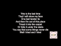 Keane - This Is The Last Time (Lyrics) 