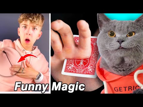Impossible Magic Tricks You Can Do! | Oscar's Funny World | Dan Rhodes Magic TikToks