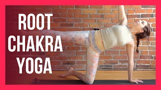 Root Chakra Grounding Yoga Flow  - Lower Body Muladhara Yoga