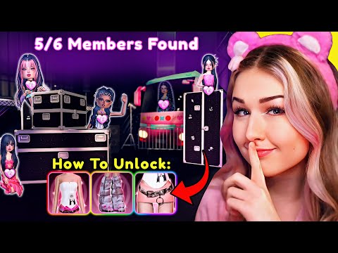HOW To Get ALL SECRET Items From QUEST w/ Full GUIDE & LOCATIONS! | ROBLOX Dress to Impress Katseye