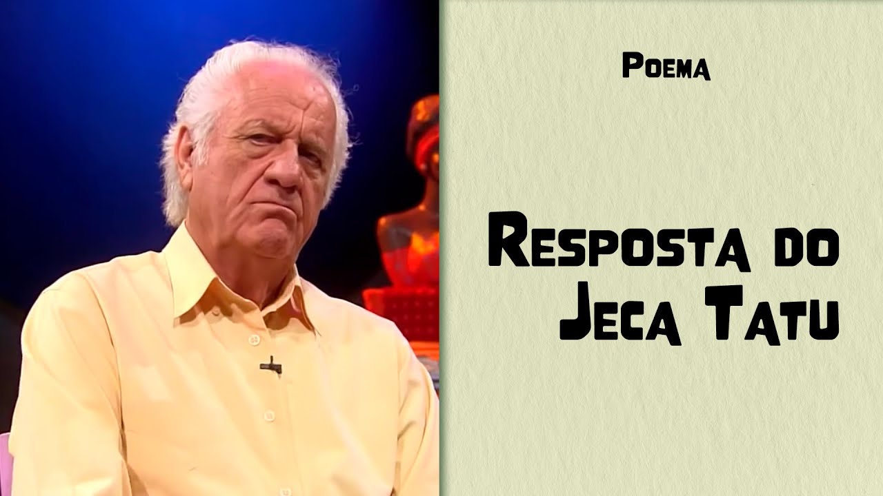 Resposta do Jeca Tatu, por Rolando Boldrin