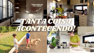 DESPEDIDA DA NOSSA CASA, primeiro churrasco na casa nova & ATUALIZAÇÕES sobre a nossa vida