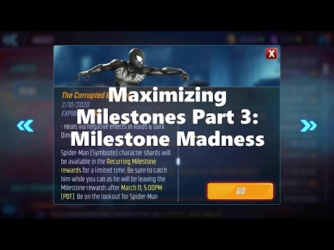 Maximizing Milestones Part 3