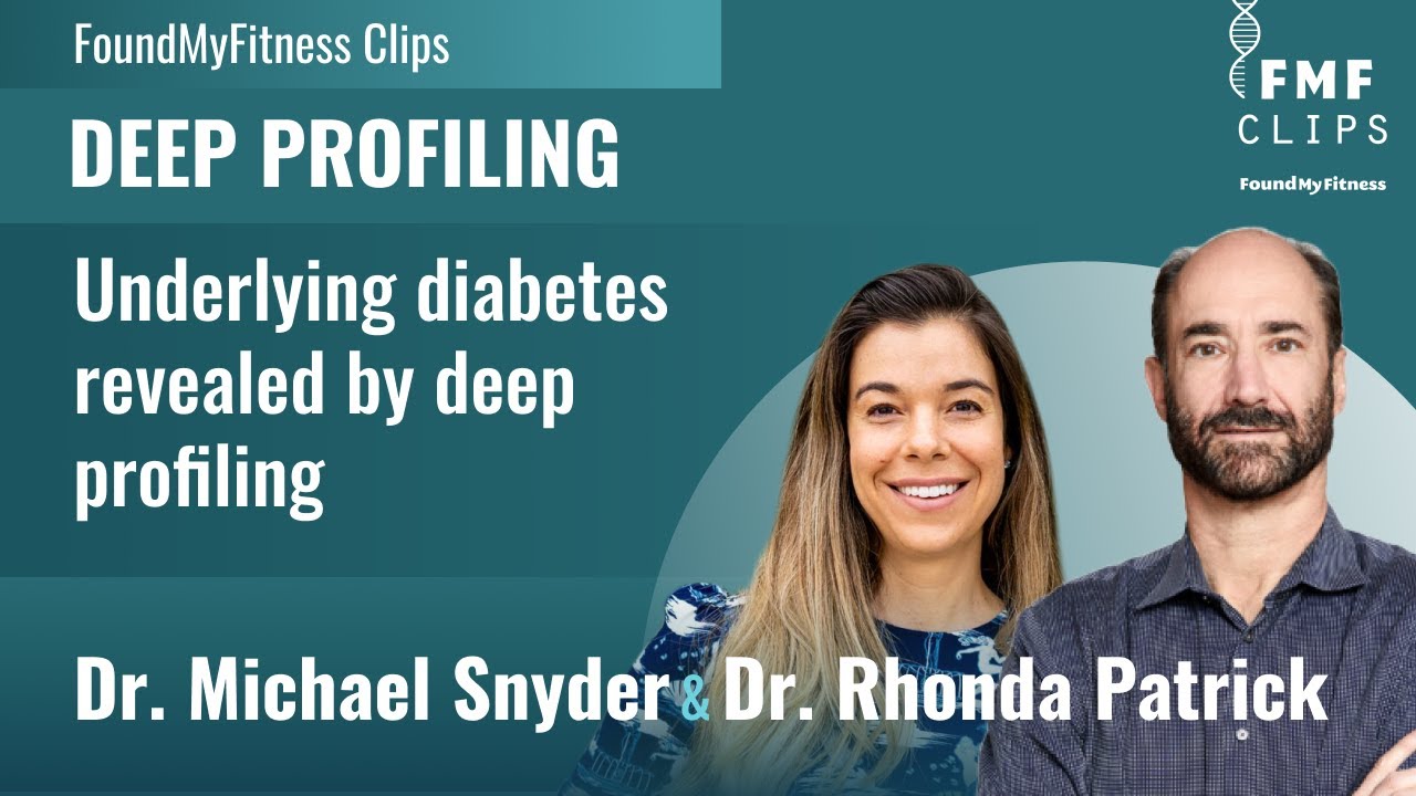 Dr. Michael Snyder | Underlying diabetes revealed by deep profiling