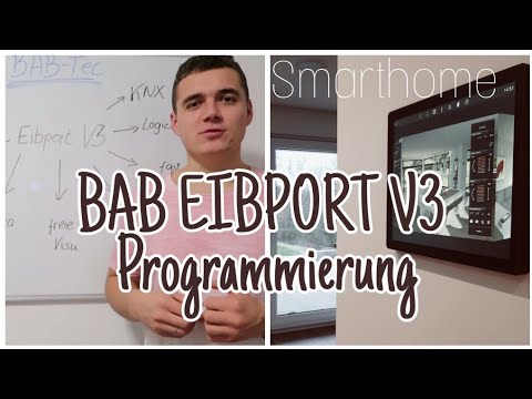 BAB Server Eibport V3 Programmierung, Erstinbetriebnahme| Cubevision| KNX| Smarthome| Die Siwuchins