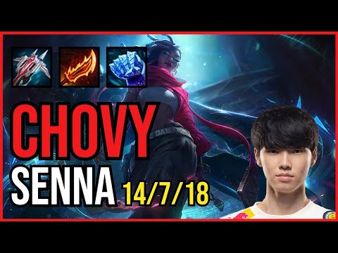 CHOVY - SENNA vs RELL Support - KR Challenger - Patch 11.4