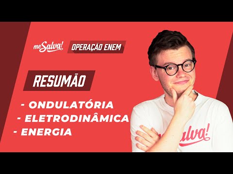 Resumão de Física - Operação ENEM 2020 Me Salva! | #FiqueEmCasa e Estude #Comigo