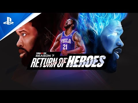 NBA 2K22 - Season 7: Return of Heroes Launch Trailer | PS5 & PS4 Games