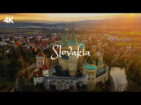 Top Places to visit in Slovakia | Drone | 4K | Cinematic Video