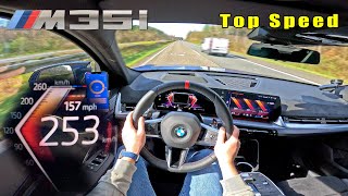 2024 BMW X2 M35i does TOP SPEED on Autobahn!