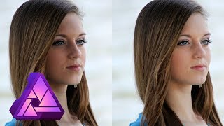 Remove Shadows from Faces - Affinity Photo Tutorial