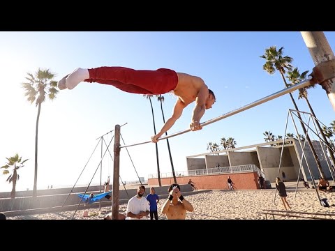 FREESTYLE SESSION WITH THE BEST CALISTHENICS ATHLETES IN USA