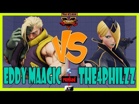 SFV Champion Edition 🌟 EddyMaagic (nash) VS (falke) The4philzz 🌟 Strret Fighter V 🌟