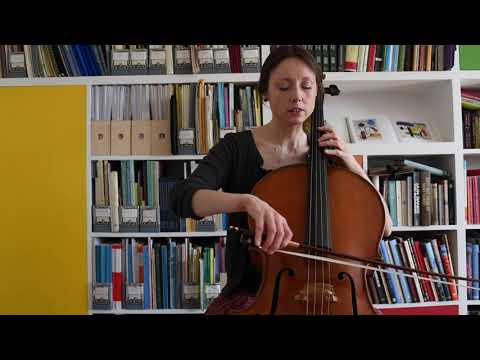 E minor harmonic scale, 2 octaves (separate bows)