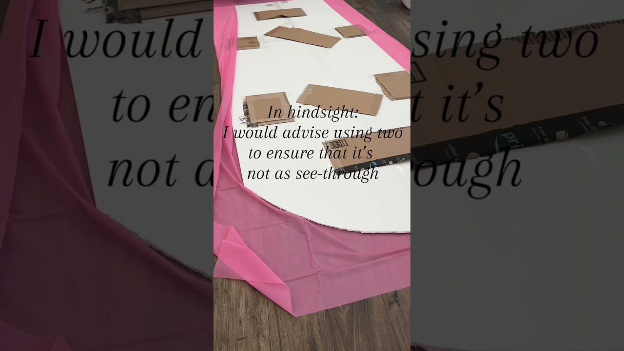 DIY Arch Photo Backdrop using Dollar Tree Foam Boards #archbackdrop #backdrop #photography #birthday