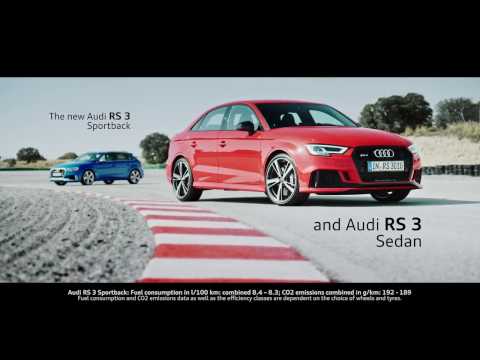 The new Audi RS 3 Sportback & RS 3 Saloon