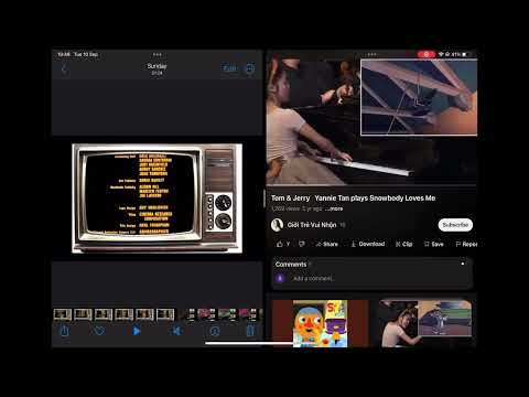 Tom & Jerry Yannie Tan plays Snowbody Loves Me