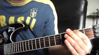 How to play "The Fight Song" by Marylin Manson, for begginers