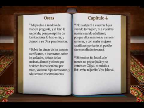 La Palabra de Dios. Oseas. Biblia hablada RV 1960.