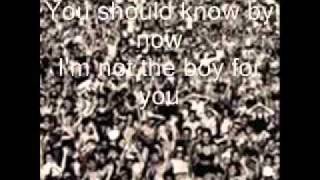 GEORGE MICHAEL -COWBOYS AND ANGELS LYRICS ON VIDEO