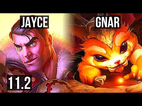 JAYCE vs GNAR (TOP) | Rank 1 Jayce, 8/5/17, Rank 17 | EUW Challenger | v11.2