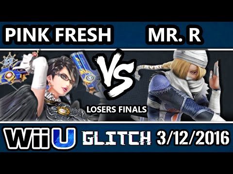 Glitch - LLL | Mr. R (Sheik) Vs. Pink Fresh (Batonetta) SSB4 Losers Finals - Smash Wii U - Smash 4