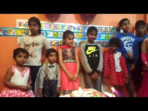 Jenisha's 7th Birthday: live broadcast - cake Sat Oct 31 19:00:4