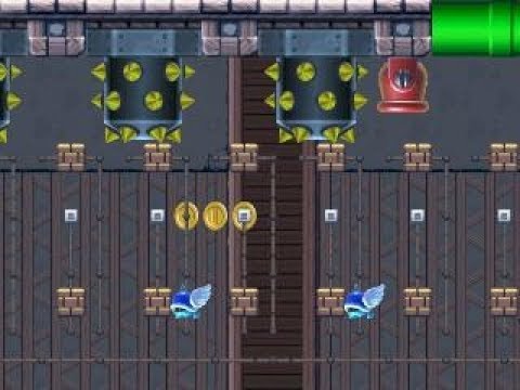 [NSDBU] X-6 Cutting Edge ⚡️ by Ororodawn⚡️ SUPER MARIO MAKER Raw GAMEPLAY
