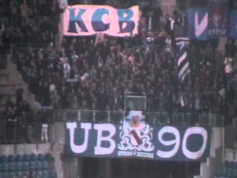 RC Strasbourg - AS Belfort Sud : Kop et joueurs (UB90 - VG - KCB) 2011/2012 CFA 2