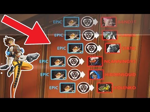 What 1000 Hours of Tracer Experience Looks Like - Best Tracer Plays 2017 - Overwatch Plays 2017