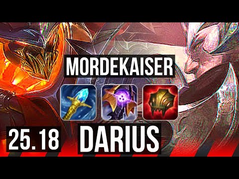 MORDEKAISER vs DARIUS (TOP) | NA Master | 25.18