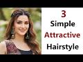 3 Easy Decent Hairstyle Easy Hairstyle For Kurti New Hairstyle Trending Hairstyle