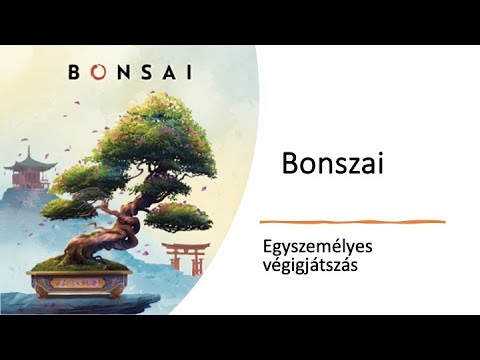Bonszai - Egyszemélyes játék (Lassú ősz kihívás) - Robert SoloPlay