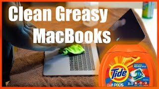 HOW TO: Clean FINGERPRINTS off your MACBOOK Pro (and Others) the right way, with ALCOHOL!