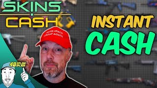 HOW TO GET INSTANT CASH BY SELLING CS:GO SKINS! [skins.cash]