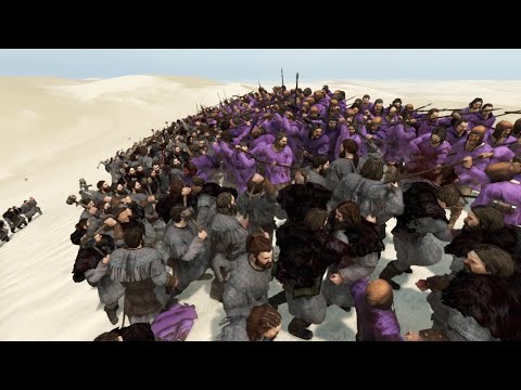 500 Vlandian Recruit Vs 500 Battanian Volunteer