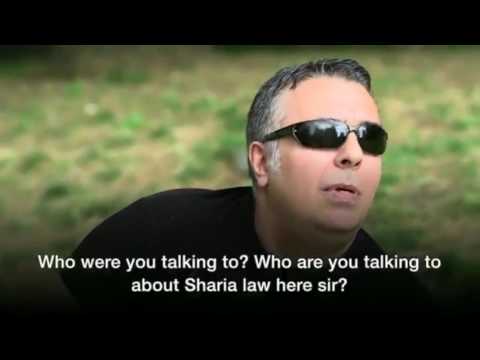 Man interrupts interview about Islamophobia...with Islamaphobia