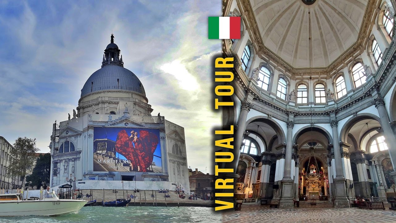 Experience the enchanting Santa Maria della Salute via this captivating virtual tour video.