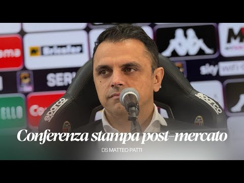 Sports Director Matteo Patti | Post-Transfer Press Conference | Ascoli Calcio