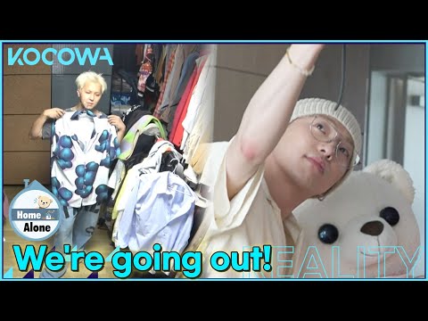 Seung Yoon waits for MINO to get ready l Home Alone Ep 456 [ENG SUB]