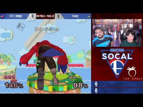 Fight For SoCal 8 - LFG | Bimbo (Falco) VS Franz (Doctor Mario) - SSBM - RR Pools (A2)