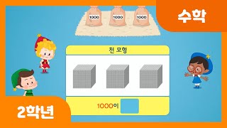 [초등 2학년 | 수학] 몇천을 알아볼까요 | 몇천 | 네 자리 수 | 수와 연산