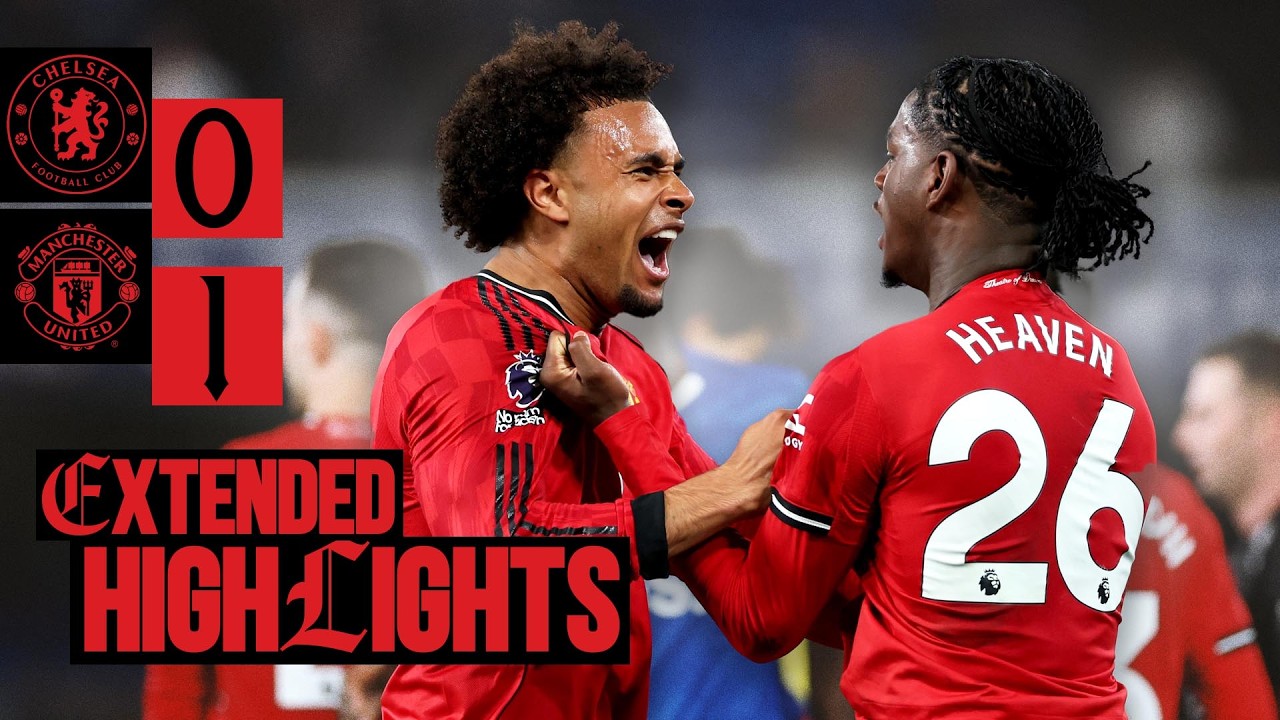 ANOTHER Bruno Assist 😮‍💨 | Chelsea v Man Utd | Extended Highlights