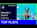 Top 5 Plays Pool D - #CLVolleyW