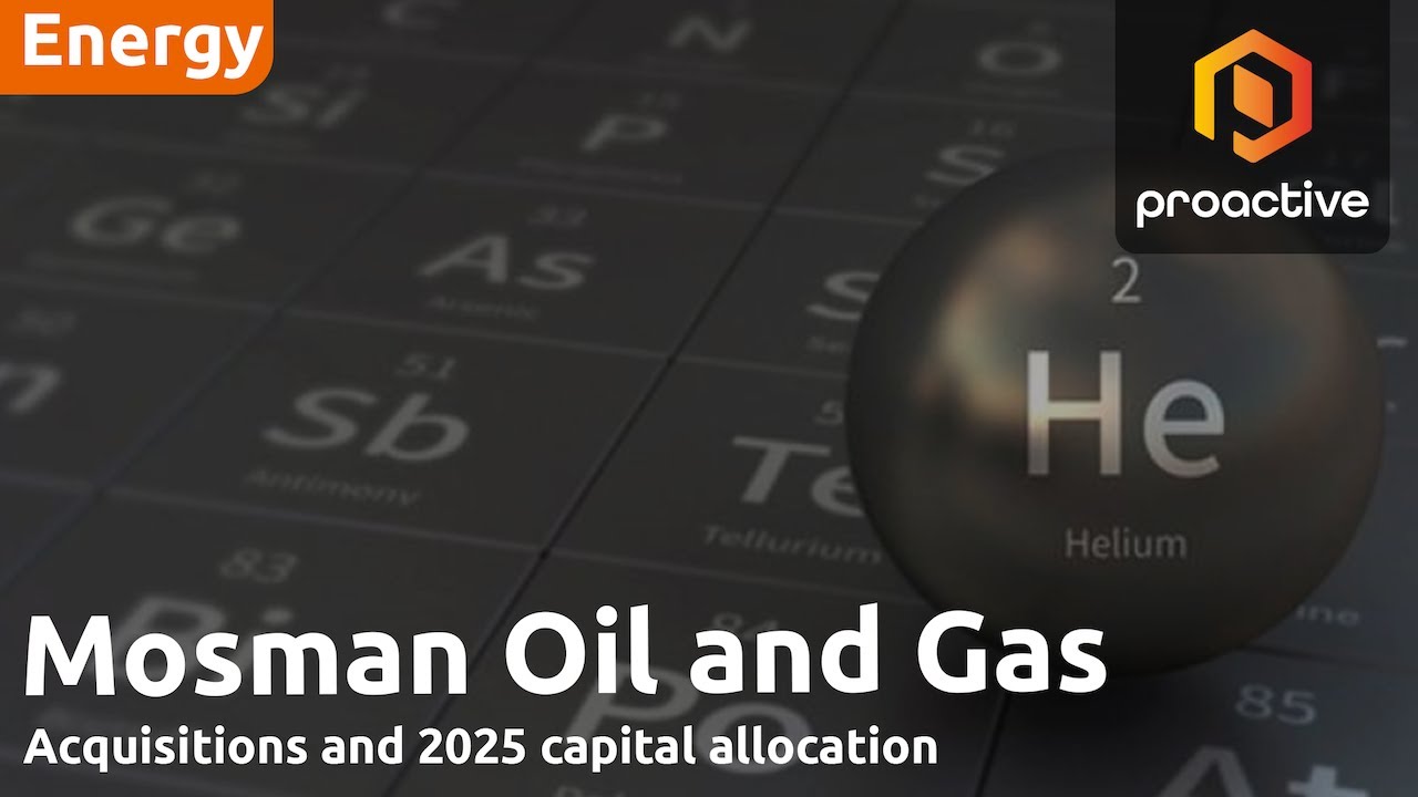 Mosman Oil & Gas CEO on helium and oil projects